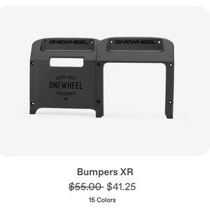 Brand New One Wheel XR Bumpers